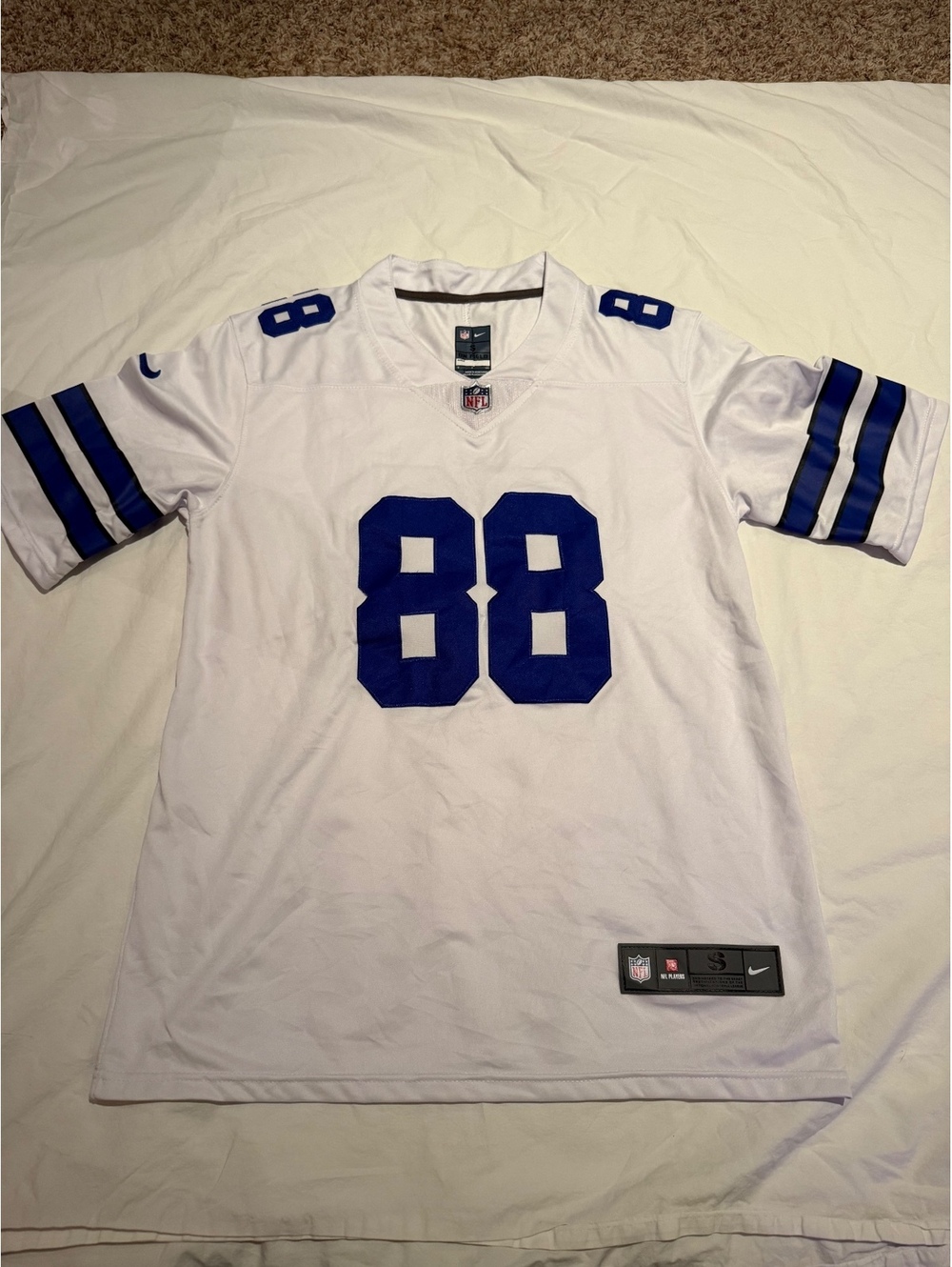 Nike Dallas Cowboys CeeDee Lamb #88 White Game Jersey